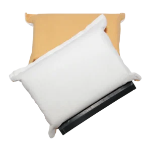 Synthetic Chamois & Microfiber sponge with rubber squeegee