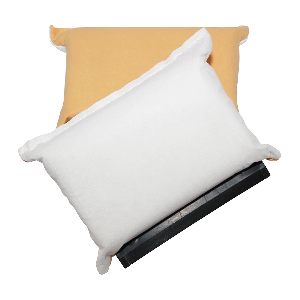 Synthetic Chamois & Microfiber sponge with rubber squeegee