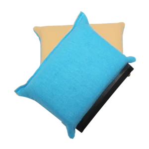 Synthetic Chamois & Anti-Fog sponge with rubber squeegee