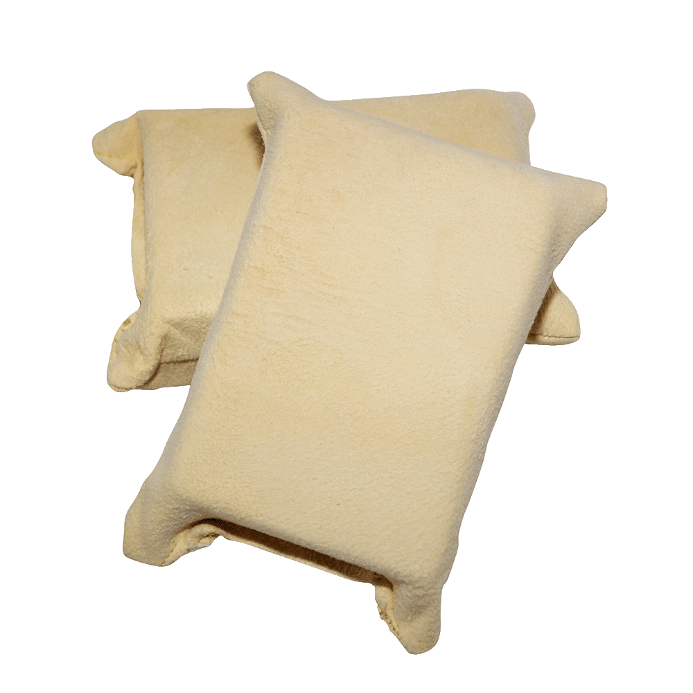 Gąbka z irchy naturalnej