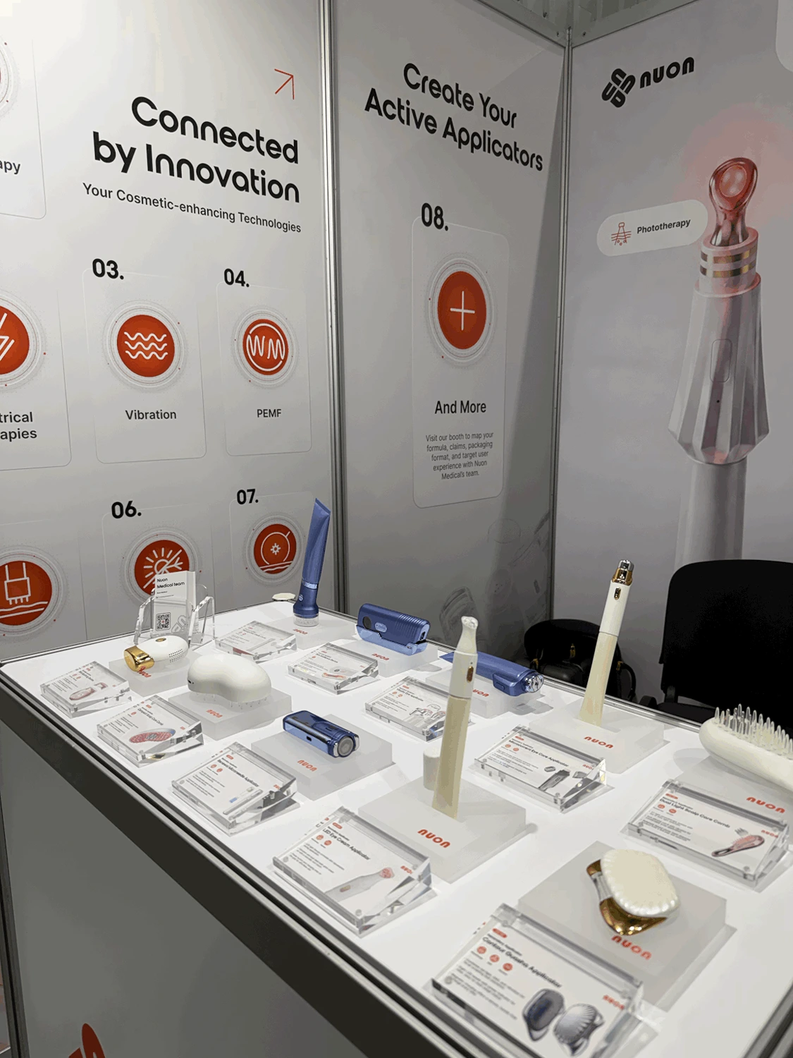 Nuon Medical Guapa Clean Up HPCI 2026 Warszawa fototerapia LED mikroprądy masaż wibracyjny aktywne aplikatory kosmetyczne